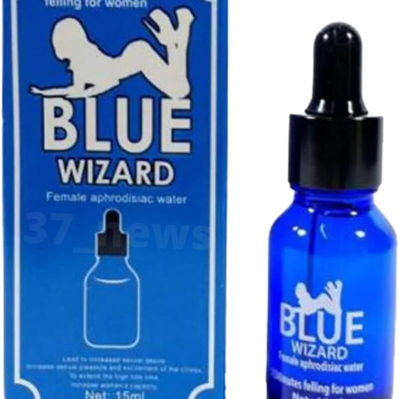 Jodie Original Blue Wizard Female Aphrodisiac Sex Liquid Drops for Women Enhancement - 15ml