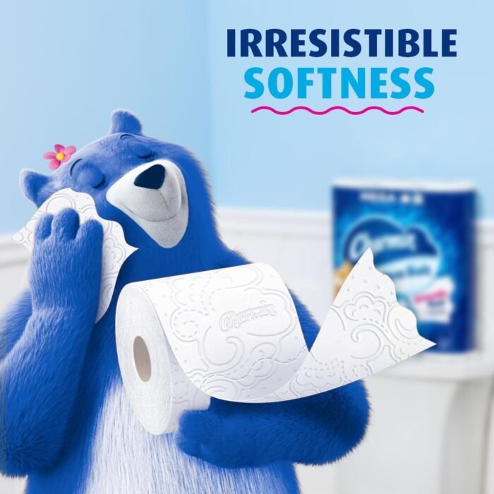 Charmin Ultra Soft Toilet Paper 6 Mega Rolls = 24 Regular Rolls - Image 5
