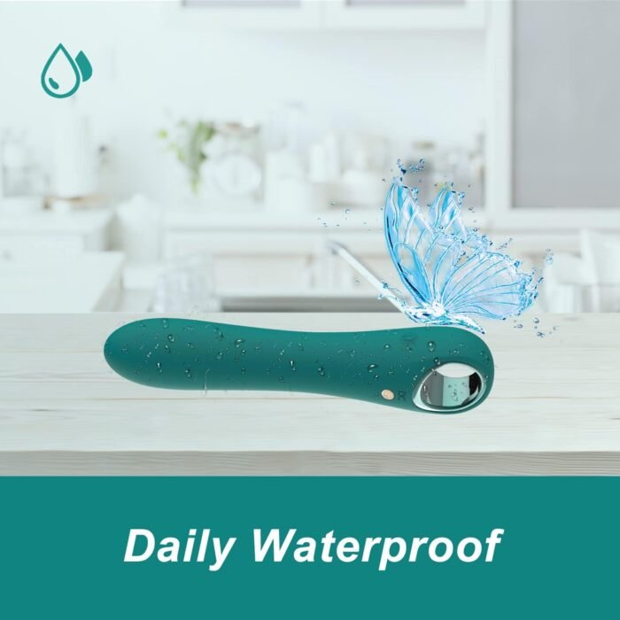 G Spot Vibrator Dildo with 10 Vibration Modes, Tuitionua Soft Silicone Powerful Vibrating Massagers for Clitoral Vagina and Anal Stimulation, Adult Sex Toys for Women or Men(Green) - Image 4