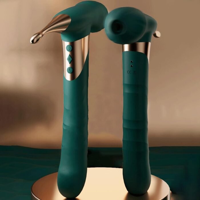 Vibrator Dildo Suction Vibrator Vibrater Sucking Vibrato Vibration Plate Sex Machine Vibrators G Spot Vibrator Women Nipples Clitoral Stimulator Heating Waterproof Sucking Modes 3-in-1 - Image 9