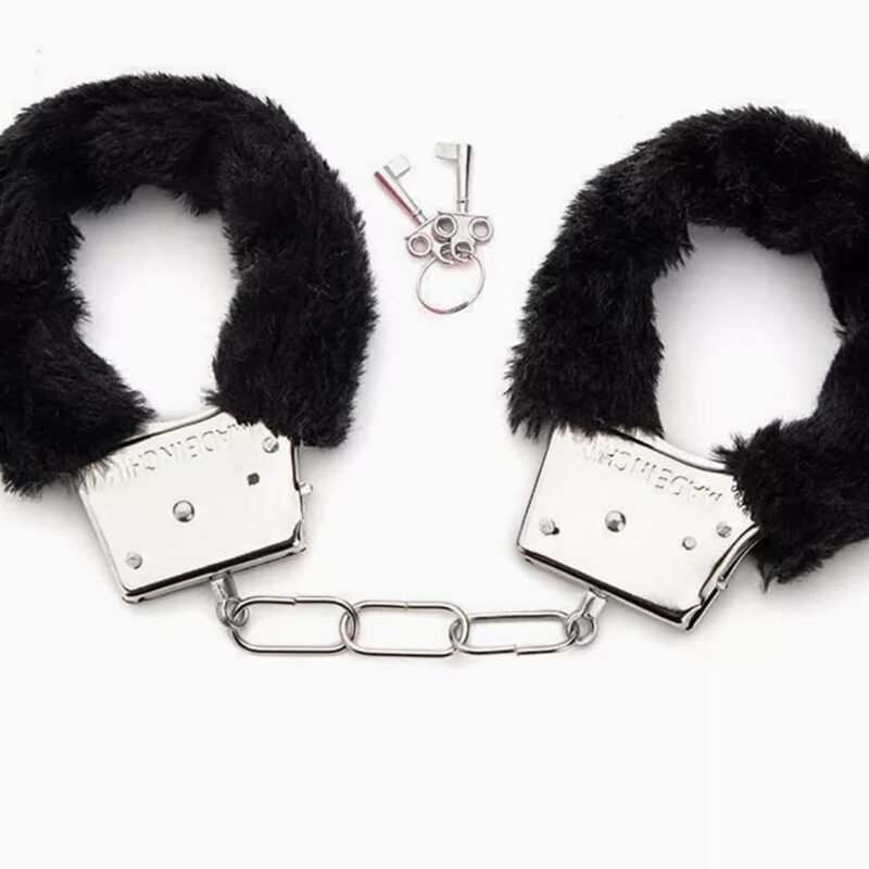 BDSM Toys Bondage Restraints Sex Cuffs Adult Sex Toys for Couples Men Women, Sex Restraints Handcuffs for Ankle and Wrist, Sex Bondage Fluffy Hand Cuffs Sex Novelties for Adult SM Sex Game Play