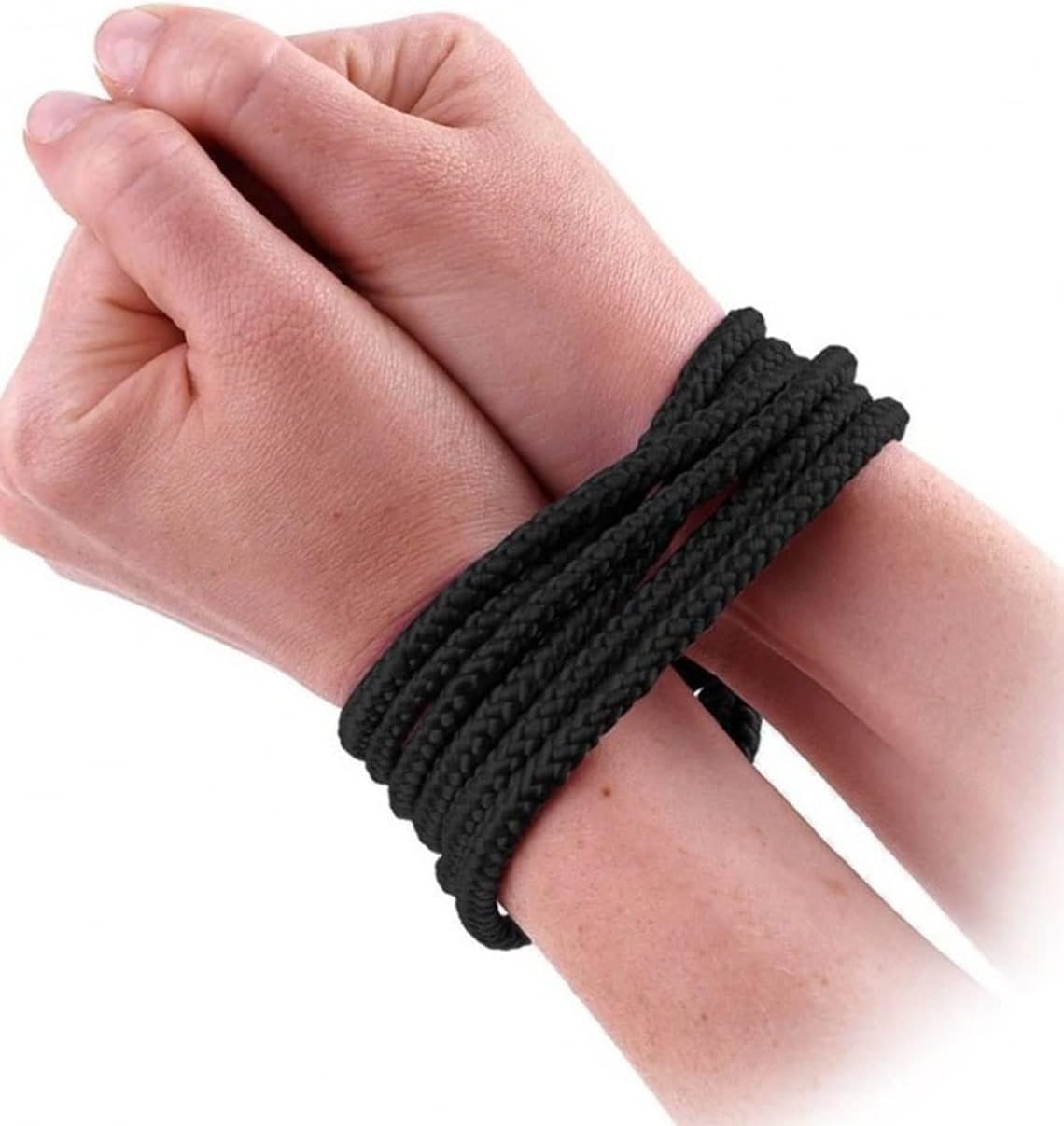 Pink Black Bondage Rope 16 FEET Long BDSM Purple Red Sex Restraints Cuffs Shibari Dom Sub (4 x Pink)