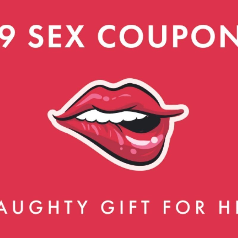 69 Sex Coupons Naughty Gift for Him: Kinky Vouchers for Boyfriend or Husband and Valentine's Day Present Idea