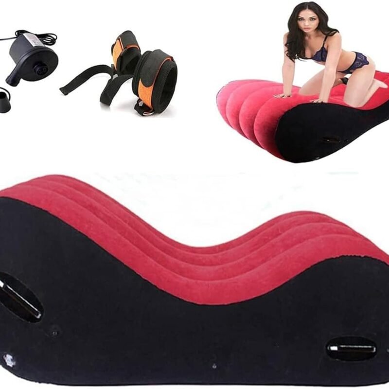 Inflatable Sex Sofa Position Pillow Sofa Bed with Electric Pump - Magic Cushion Furniture for Couples Position Support Pillow - Ship from US