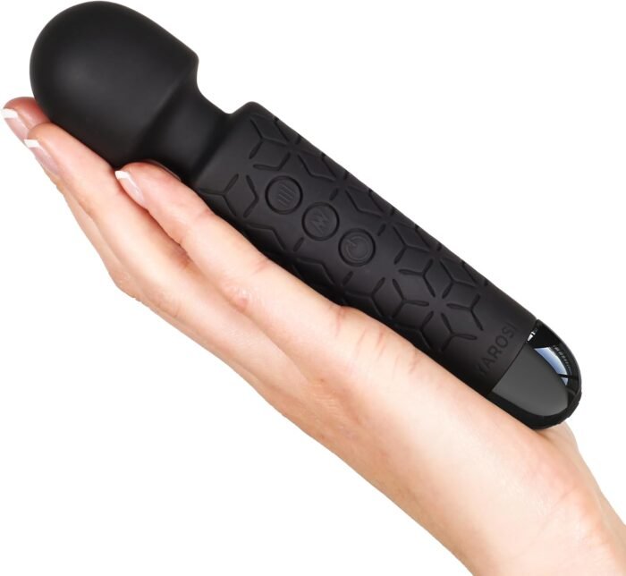 Yarosi Micro Personal Massage Device Smallest and Strongest Cordless Handheld Massager - Powerful - Best for Travel - Magic Stress Away - Perfect on Back Legs Hand Pains and Sports Recovery - Image 3