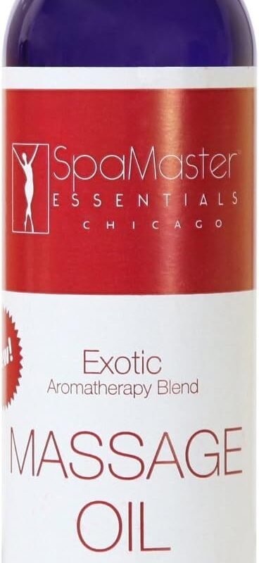 Master Massage Blend Exotic Dispersible Aromatherapy Oil Sensual Silky Fragrant 8ozper Bottle, 1count,Clear