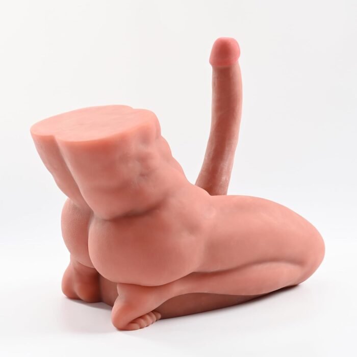 14LB Sex Love Doll with 8.26in Flexible Huge Dildo for Women, Lifelike 3D Muscular Male Torso Sex Dolls with Tight Anal for Male, Big Penis Sex Toy for Women/Man Threesome Couple Sex Fun - Image 6