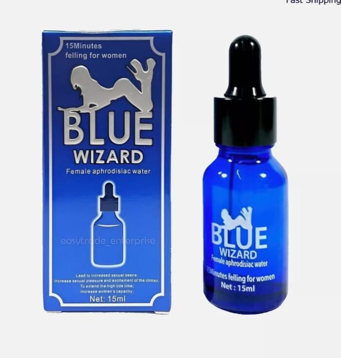 Fantastic Blue Wizard Liquid Drops 15 ml Aphrodisiac Fifteen Minutes Felling for Women Female Aphrodisiac Sex Liquid Drops for Women1 Bottles - Image 3