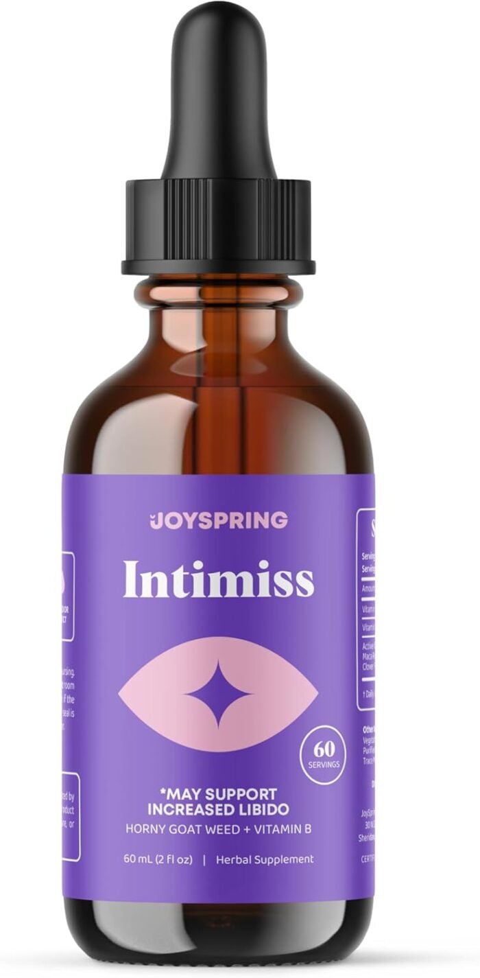 JoySpring Herbal Libido Support for Women – Horny Goat Weed and Ashwagandha Liquid Drops – Maca Root, Fenugreek, and Red Ginseng for Wellness and Vitality - Image 9