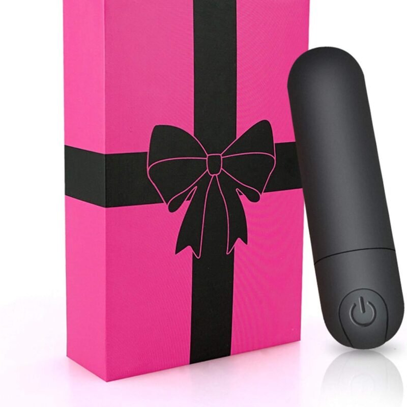 G Spot Bullet Vibrator Nipple Clitorals Stimulator USB Rechargeable for Travel - 10 Modes Portable Waterproof Mini Vaginal Anal Massager Adult Sex Toys for Women(Black)