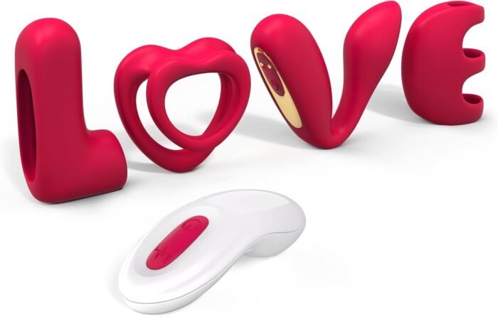 Tracy's Dog Love Vibrator Kit, Versatile Remote Adult Sex Toys Set for Women & Couples - External Stimulator, Dual Cock Ring, Couple & Finger Vibrator with Detachable Rechargeable Vibrating Bullet