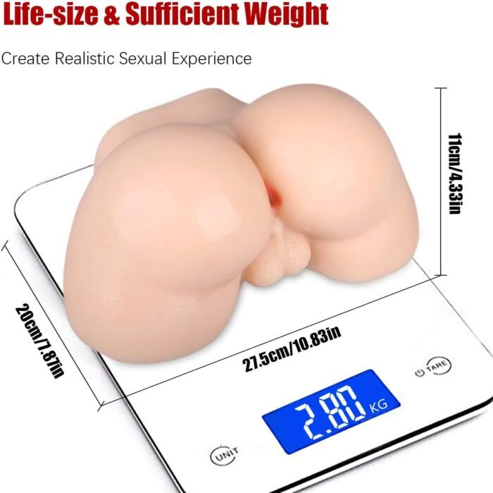 Male Masturbator Anal Sex Toy Realistic Butt- Adult Toy Male Stroker for Men Masturbation (Without Dildo), Sex Toys for Men Male - Image 5