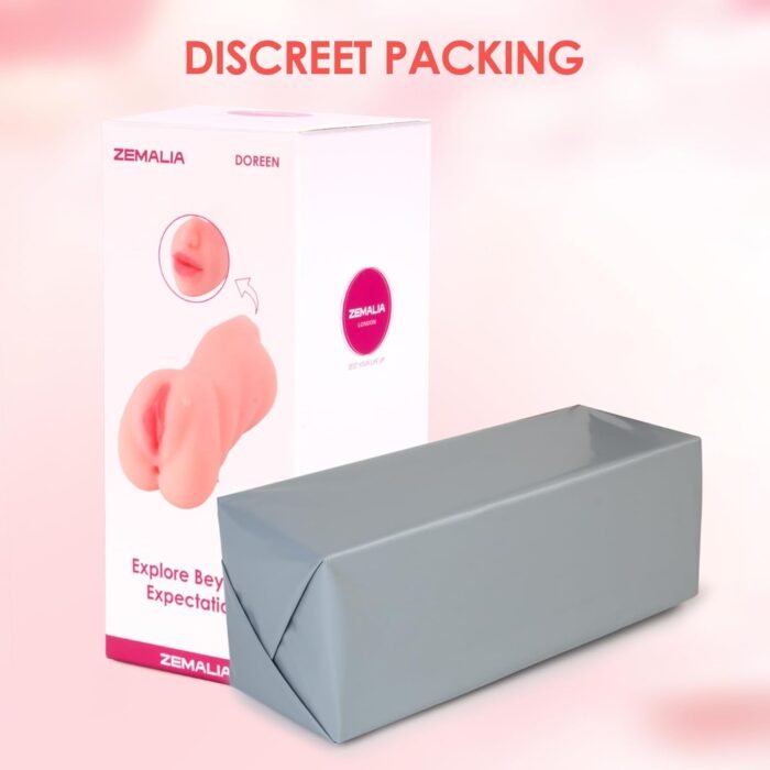 ZEMALIA 3 in 1 Male Masturbator Adult Sex Toys, 3D Textured with Sexy Mouth Realistic Vagina Tight Anus, Mens Stroker Sex Doll for Man Masturbation - Image 7