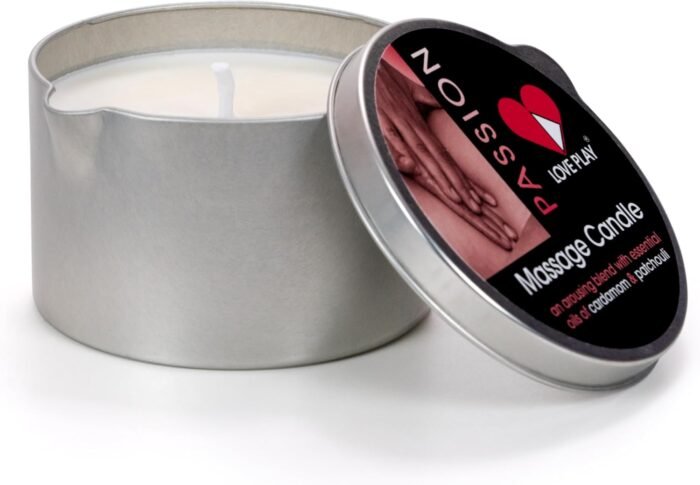 LOVE PLAY Massage Oil Candle for Pure Relaxation and Home SPA - Vegan Moisturizing Body Oil - Hydrating Skin Care with Essential Oils (6.76oz) - Image 9