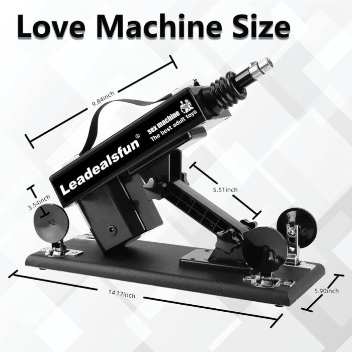Automatic Sex Machine Sex Toys, Thrusting Sex Machines for Men Women, Adult Sex Toys Love Machine Device with Attachments (3 Piece Set) - Image 4