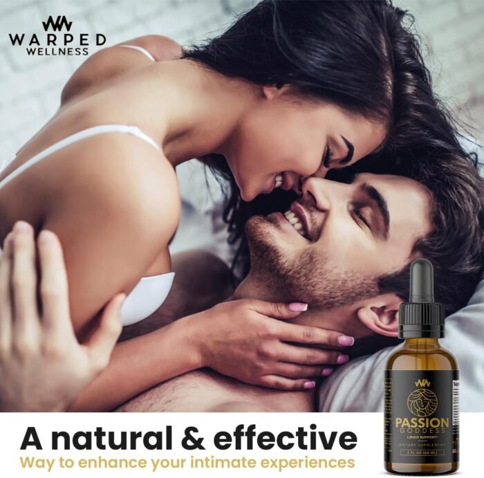 Womens Libido Booster Drops | Maca Root for Female Specific Arousal | Passion Goddess | Enhance Desire Boost Intimacy and Wellness Supplement Support - Image 6
