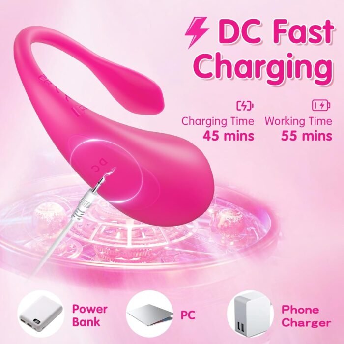 Female Sex Toys Wearable Vibrator - Adult Toys Long Distance Bluetooth App Remote Control G Spot Vibrator More Than 9 Vibrations, Mini Panty Vibrator Anal Plug Female Adult Sex Toys for Women Couples - Image 6