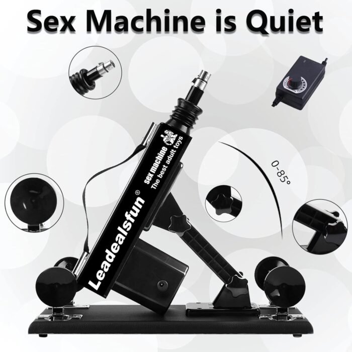 Automatic Sex Machine Sex Toys, Thrusting Sex Machines for Men Women, Adult Sex Toys Love Machine Device with Attachments (3 Piece Set) - Image 2