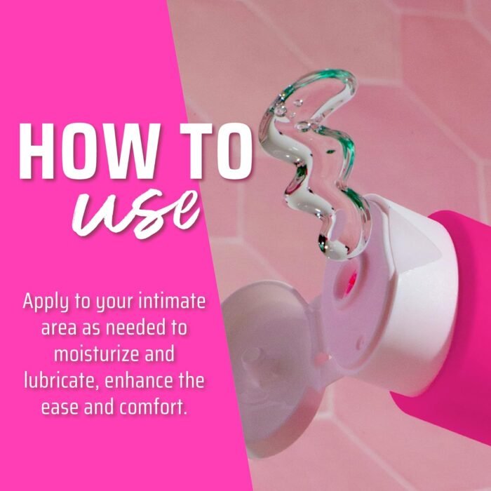 Queen V P.S. I Lube You - Intimate Water-Based Lube, pH Friendly, Free from Parabens, Artificial Colors, Glycerin & Fragrances, 3 oz. Wetter is Better - Image 5