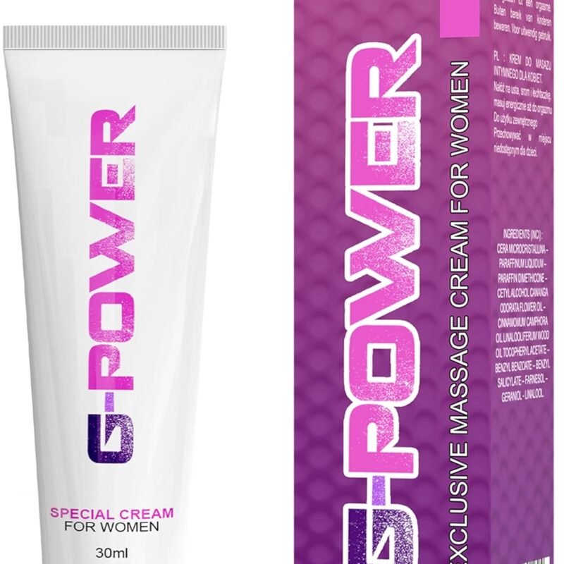 G-Power Orgasmic Cream for Women Ylang Ylang Stimulating Sexual Gel Intercourse Crema Sexuales para Orgasmo Femenino Mujeres 1 fl. oz / 30 ml