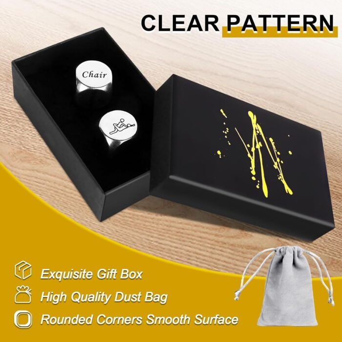 Sex Dice Sex Game Adult Toys - Couple Sex Toys for Sex Games Enhance Intimacy, Funny Foreplay Sex Toys Suitable for Anniversary Wedding Honeymoon Gifts Birthday for Her Him - Image 2