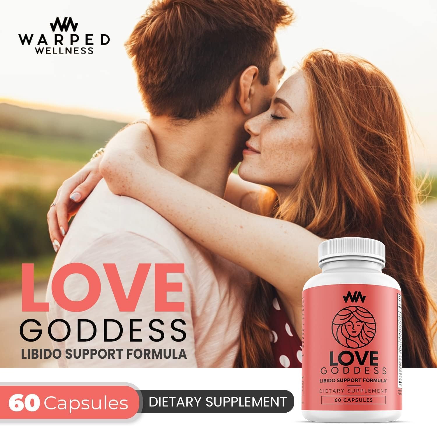 Womens Supplement That Boosts Libido | Enhance Intimacy, Passion and Desire | Miura Puama for Female Specific Arousal | Love Goddess | Vitamin | Warped Wellness - Image 5