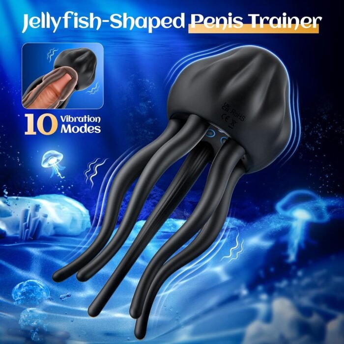 Male Sex Toys Penis Vibrator for Men - EINSEO Male Masturbator Stroker with 10 Vibrating Modes Wrapping Tentacle Male Vibrator for Penis Clit Nipple Stimulation, Adult Sex Toy for Men Women Couples - Image 2