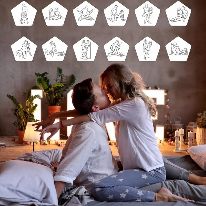Couple Dice Sex Dice, Date Night Dice for Couples, Funny Dice for Adults Game Naughty Dice for Couples, Wedding Christmas Birthday Gifts for Women Men - Image 3