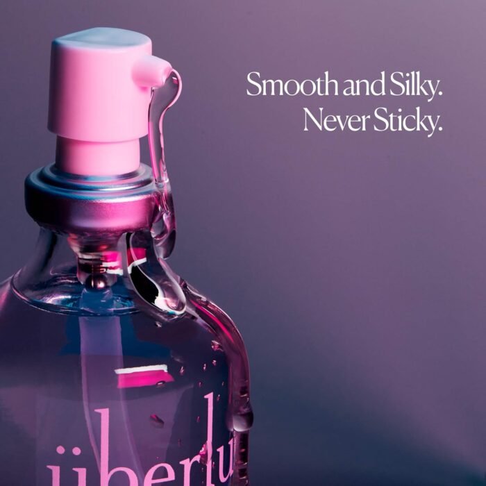Uberlube Silicone Base Lube - 55ml Bottle Unscented Silicone Lubricant Personal Lubrication - Latex Safe Privacy Sex Lube Liquid for Couples Women & Men - Flavorless, Vaginal & Anal Lube - 1.86 Fl Oz - Image 2
