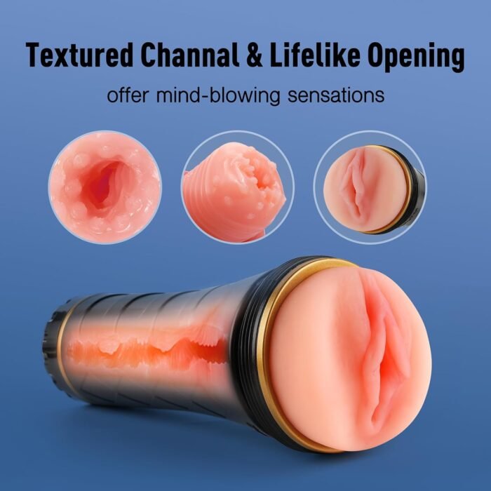 Tracy's Dog Male Masturbators Cup Adult Sex Toys Realistic Textured Pocket Vagina Pussy Man Masturbation Stroker - Image 3