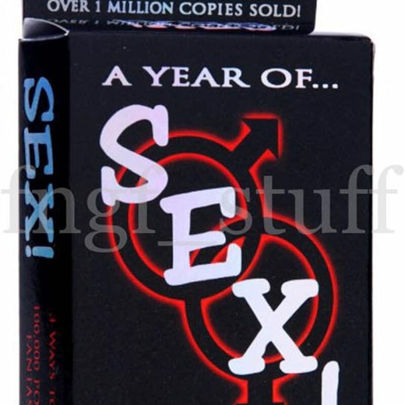 A Year of Sex! Sexual Position Card Game Foreplay Fun Sex Games Kama Sutra