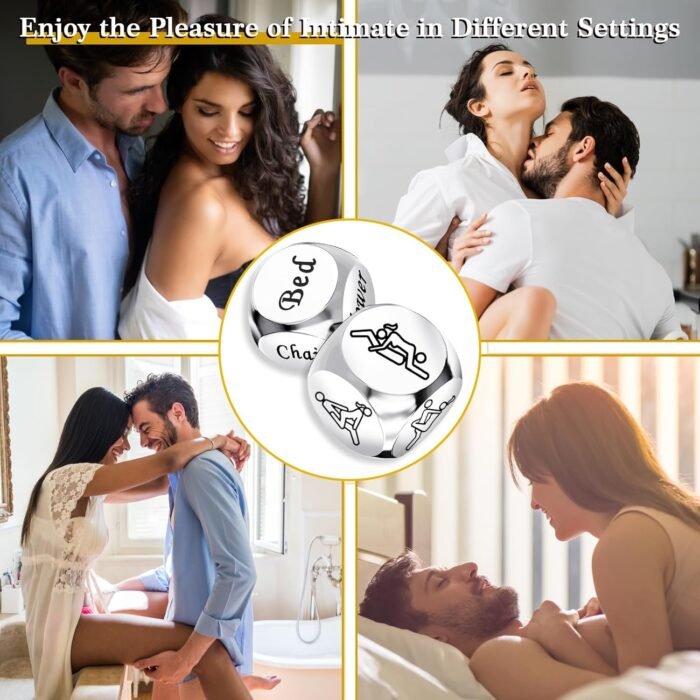 Sex Dice Sex Game Adult Toys - Couple Sex Toys for Sex Games Enhance Intimacy, Funny Foreplay Sex Toys Suitable for Anniversary Wedding Honeymoon Gifts Birthday for Her Him - Image 6