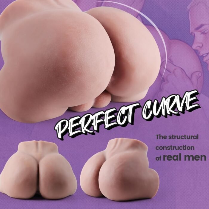 Sex Doll for Men Gay Masturbation, 7LB Gay Sex Doll,Realistic Gay Sex Toys with Anus Testicles, Male Sex Doll for Gay, Adult Sex Products Gay Sex Doll (Brown) - Image 3