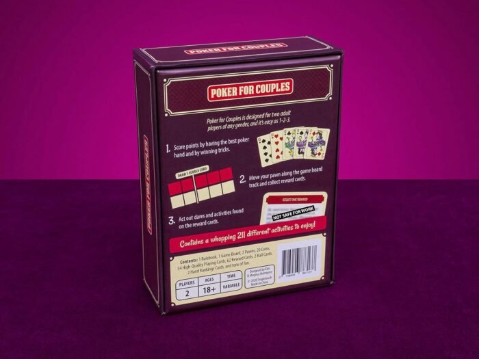 Poker for Couples – A Romantic and Daring Game for Couples – Over 200 Fun Dares and Intimate Questions for Date Night – Quick and Advanced Versions Included – Perfect for Both Gamers and Non-Gamers - Image 2