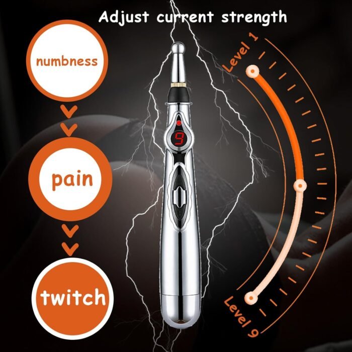 Electric Shock Wand with 9 Modes, BDSM Bondage Restraint Game Gear Sex Things for Couples Kinky G spot Clitoris Labia Shocker Wand Nipples Electrical SM Slave Punishments Estim Sex Toys - Image 4