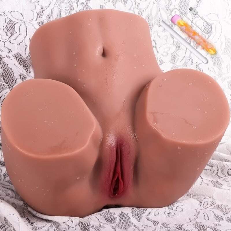 12LB Sex Doll Male Sex Dolls Entry-Level Ass Pocket Pussy Adult Sex Toys for Men, Realistic Female Adult Torso Mini Butt Stroker with Tight Vaginal Anal Hip Male Masturbator
