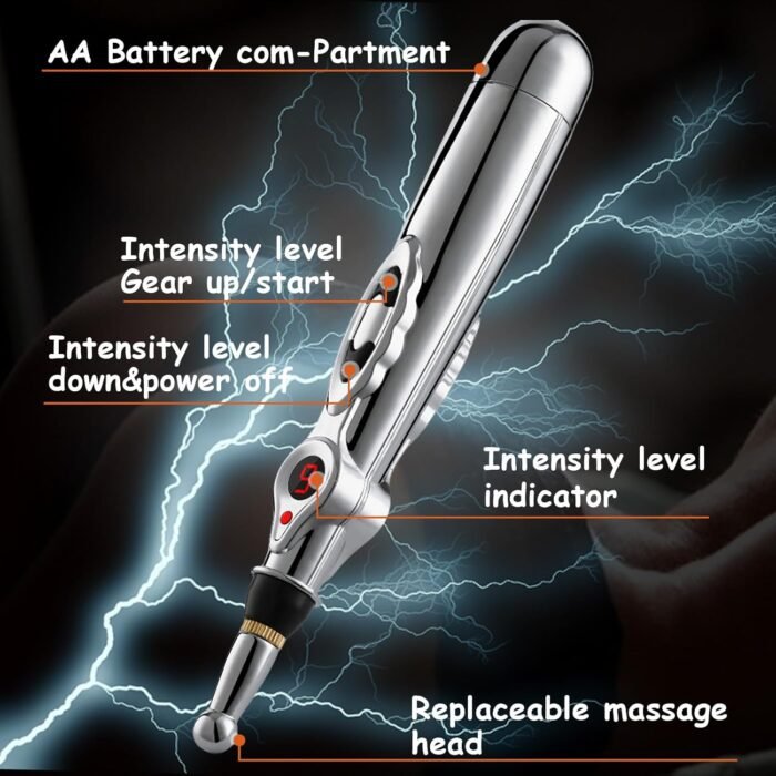 Electric Shock Wand with 9 Modes, BDSM Bondage Restraint Game Gear Sex Things for Couples Kinky G spot Clitoris Labia Shocker Wand Nipples Electrical SM Slave Punishments Estim Sex Toys - Image 3