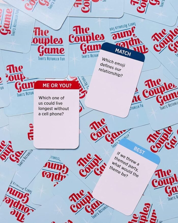 DSS Games The Couples Game That's Actually Fun [Date Night Game, Couples Idea, Relationship Card Game, Couples Activity, Couples Card Game, 2 Player Game for Adults, Gift for Her, Gift for Him] - Image 3