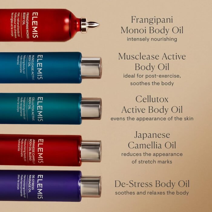ELEMIS Massage Oil, Rejuvenates Skin with Essential Oils, Moisturizing Skin Oil - Image 6