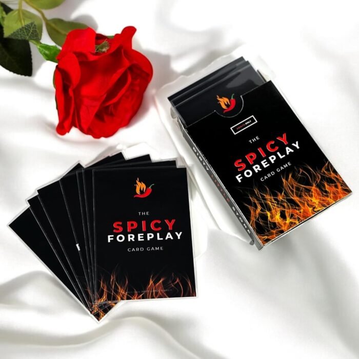 Bedroom Game for Adult Couples - The Spicy Foreplay Card Game for Him or Her; Spicy Gift for Couples Date Night Card Game with Pre-Sleeved Cards (26 Prompts) - Image 8
