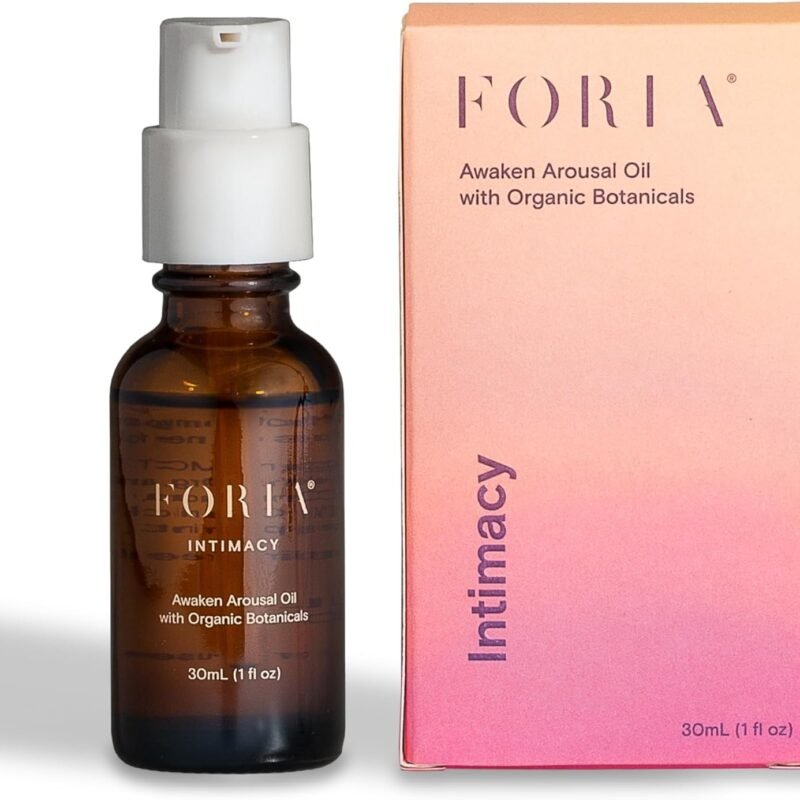 Foria Awaken Arousal Oil | Organic, All-Natural Oil Designed for Women, Safe for Sensitive Skin | 1 Fl Oz