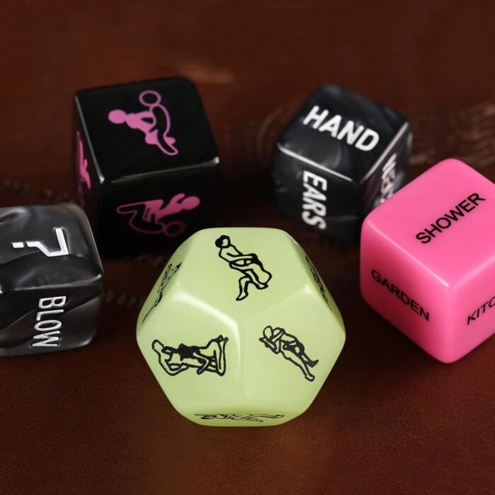 Sex Dice for Adult Couple Sex Games Sex Toys for Couples Sex Dice Noctilucent Sex dice Sex Toys & Games for Adults Bedroom Games Toys Gift - Image 6