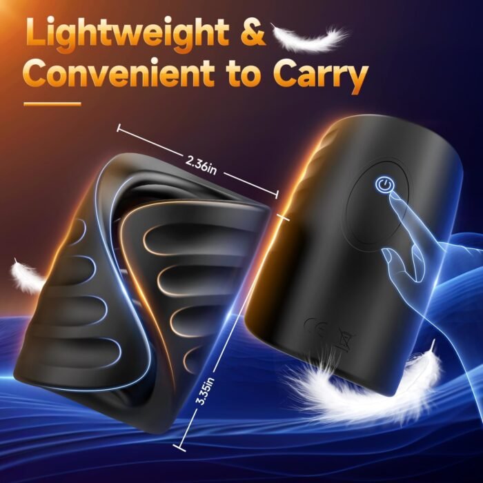 Male Sex Toys for Men - Male Masturbator Penis Training Vibrator with APP Control, Vibrating Sex Toy Strokers Glans Trainer Stimulator, Mens Sex Machine Masturbators Adult Sex Toys & Games - Image 4