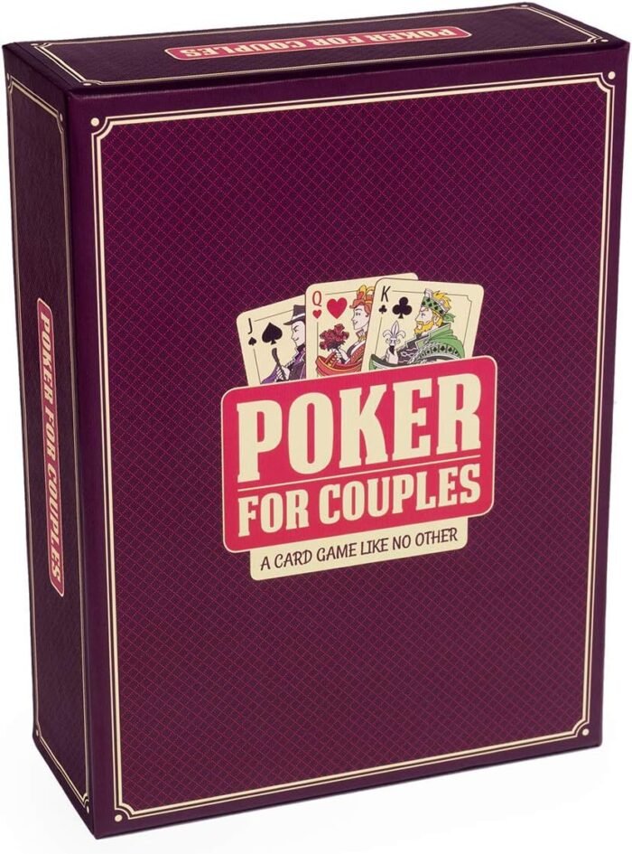Poker for Couples – A Romantic and Daring Game for Couples – Over 200 Fun Dares and Intimate Questions for Date Night – Quick and Advanced Versions Included – Perfect for Both Gamers and Non-Gamers