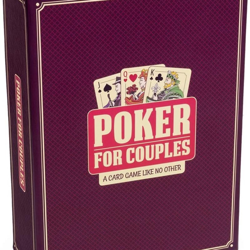 Poker for Couples – A Romantic and Daring Game for Couples – Over 200 Fun Dares and Intimate Questions for Date Night – Quick and Advanced Versions Included – Perfect for Both Gamers and Non-Gamers