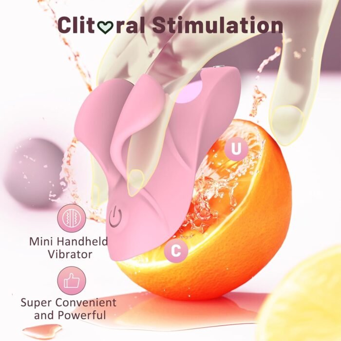 Adult Toys Mini Vibrator Women Sex Toys, 9 Vibrations Silicone Clitoral Stimulator Finger Vibrators Couples Sex Toys, Rechargeable Vibrater Nipple Clitoris Vibrator for Sex Toys & Games Her Pleasure - Image 2