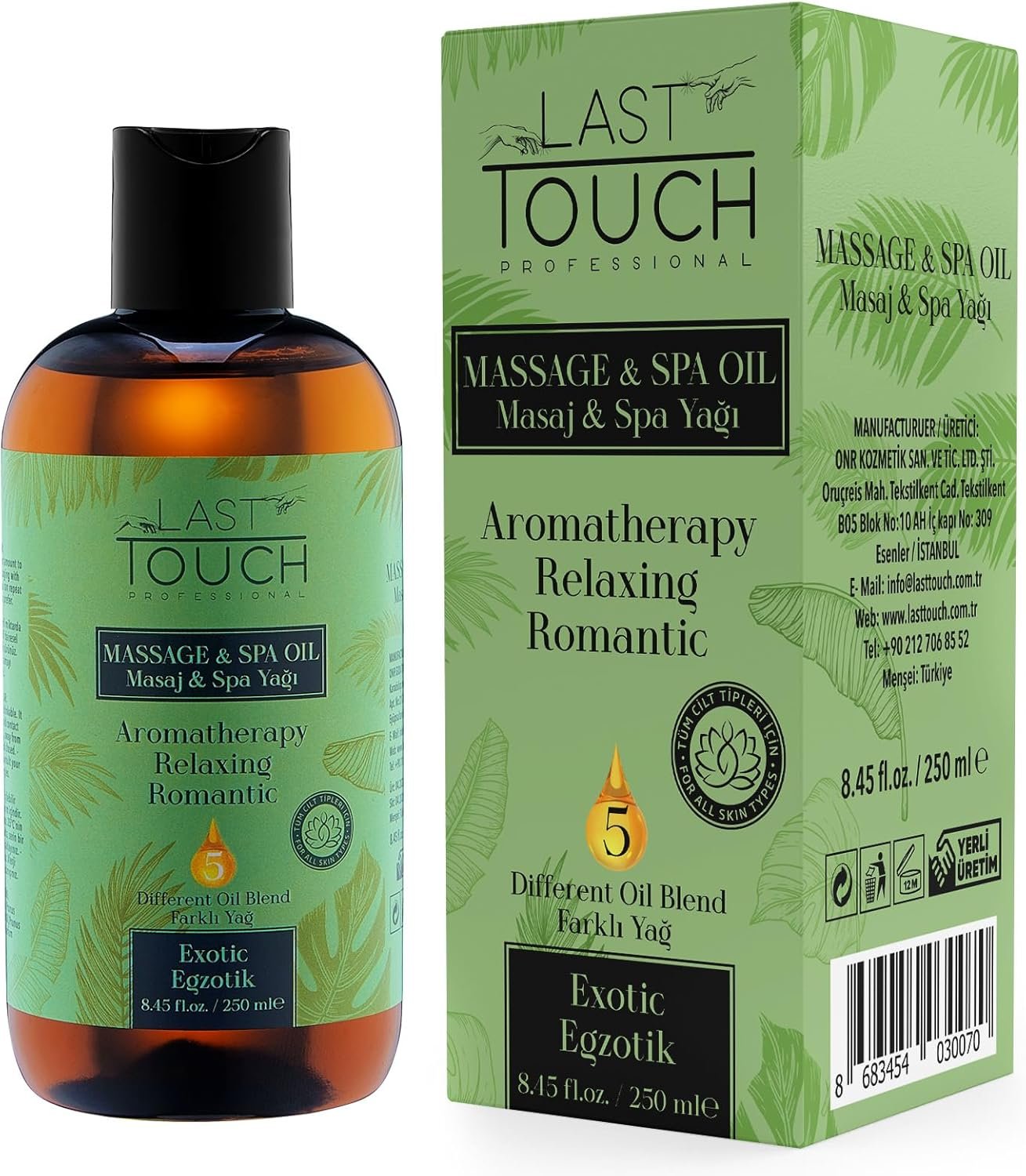 Exotic Sensual Massage Oil for Couples Sexual - Massage Oils for Date Night - Massage Oil for Massage Therapy - Aromatherapy Oil for Intimate Moments - Aphrodisiac Oil - 8.45 Fl Oz