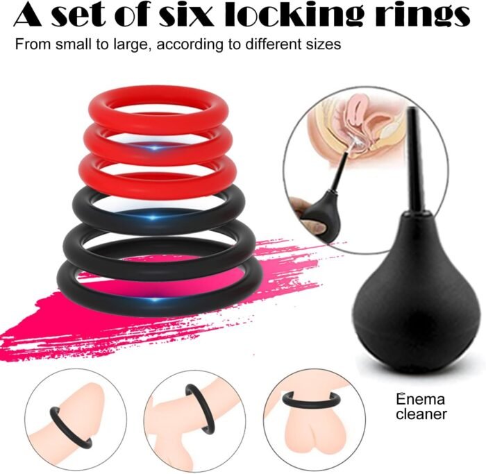 Sex Bondage BDSM Kit Restraints,30PCS Leather Bondage,Sex BDSM Toys with Adjustable Handcuffs and Anal Plug Toys,Sex Things for Couples Kinky, Sex Bondage Set for Women Couples &Sex Toy kit,SM Games - Image 6