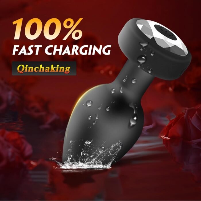 Anal Plug Adult Sex Toy,Adult Sex Toys and Games for Men Women,Wireless Remote Control 10 Frequency Vibration,Small Butt Plug for Female Male Prostate Massage Vibrating Anal Sex Toys for Men,Black - Image 6