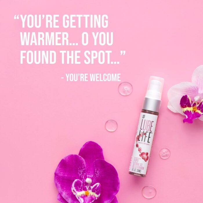 #LubeLife O-Spot Clitoral Gel, 1oz Warming Silicone-Based Stimulant for Women and Couples, Intense Stimulating Arousal Gel, Heightens Pleasure, for External Use Only - Image 6